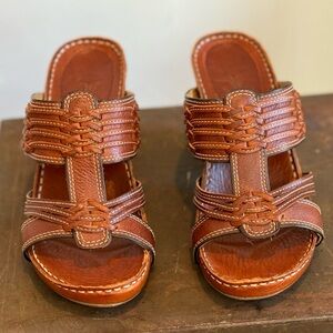 FRYE Audrey Strappy Slide